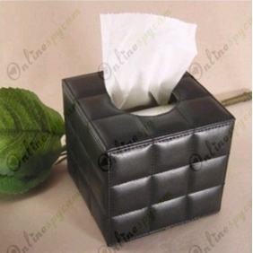 Motion Detection 1080P Spy Tissue Box Hidden HD Pinhole Spy Camera 32GB